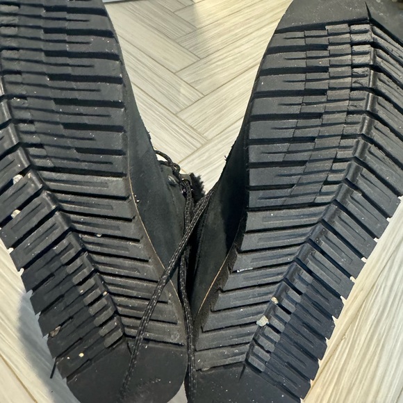 Cole Haan GrandExplore Genuine Shearling Trim Waterproof Hiking Boots - Picture 4 of 4